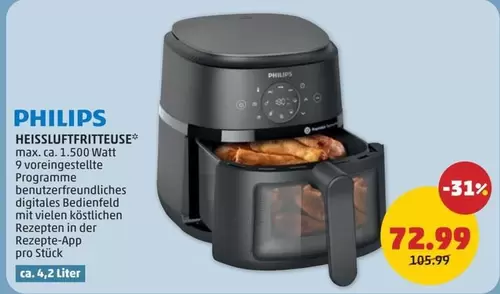 Philips - HEISSESLUFTFRITTEUSE