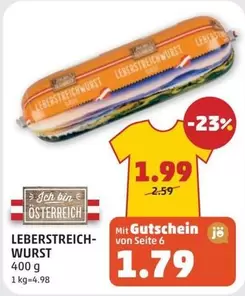 LEBERSTREICHWURST