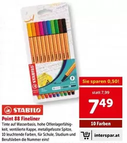 Point 88 Fineliner
