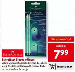 Faber Castell - Schreibset Sleeve "Flow«
