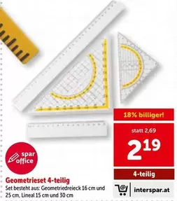 Geomtrieset 4-teilig