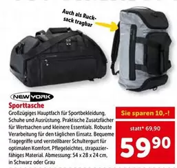 Schwarz - Sporttasche