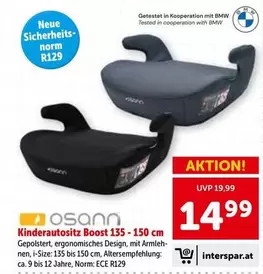 BMW - Kinderautositz Boost 135 - 150 cm
