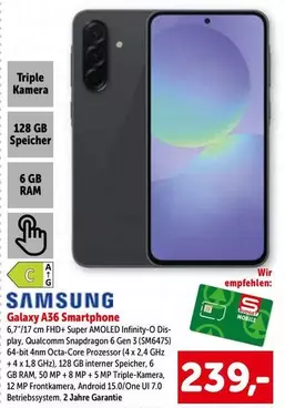 Samsung - Galaxy A36 Smartphone