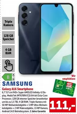 Samsung - Galaxy A16 Smartphone