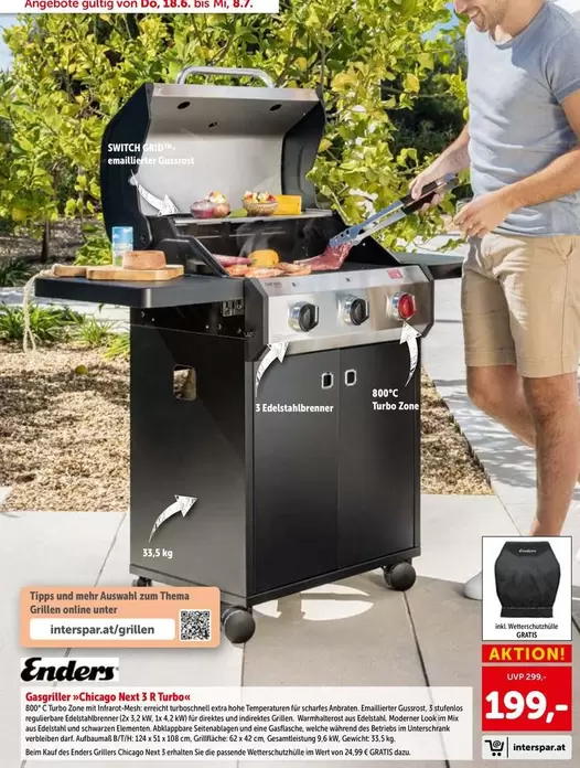 Switch - Gasgriller "Chicago Next 3.0 Turbo"