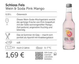 Pink - Wein & Soda  Mango
