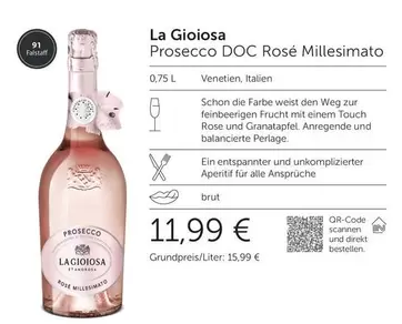 Prosecco DOC Rosé Millesimato