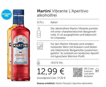 Martini - Vibrante L'Aperitivo alkoholfrei