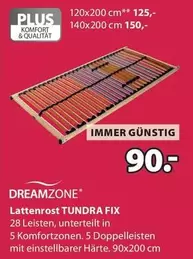 Lattenrost TUNDRA FIX