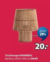 Tischlampe HANNIBAL