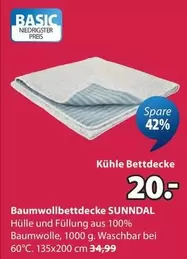 Kühle Bettdecke