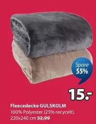 Fleece blanket