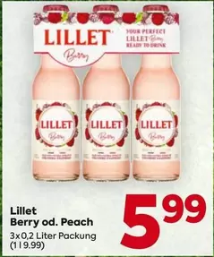 Lillet -  Berry od. Peach
