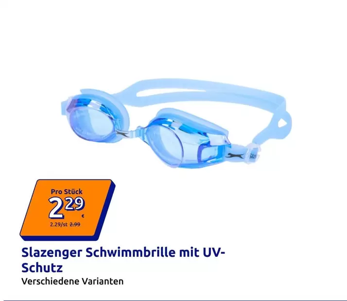 Schwimmbrille mit UV-Schutz