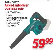 Makita - Akku-Laubbläser DUB185Z