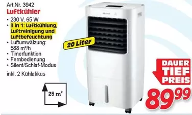 Luftkühler Art.Nr. 3942