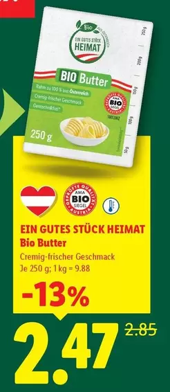 Bio -  Butter