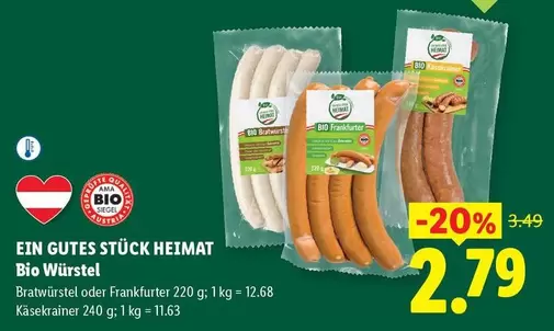 Bio -  Würstel