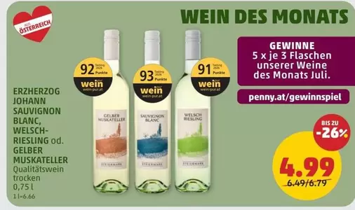 WEIN DES MONATS