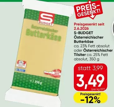 Österreichischer Butterkäse