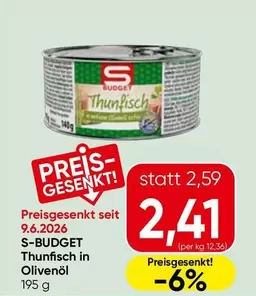 Thunfisch - in Olivenöl
