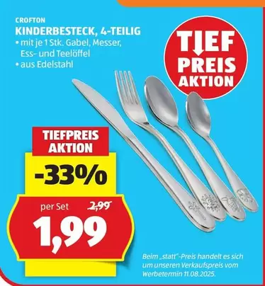 KINDERBESTECK, 4-TEILIG