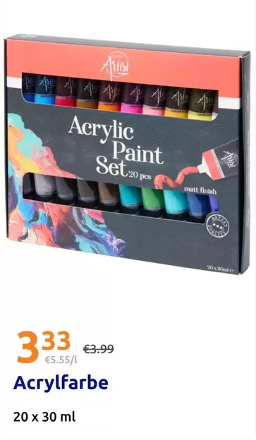 Acrylic Paint Set