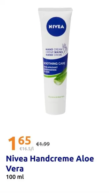 Handcreme Aloe Vera