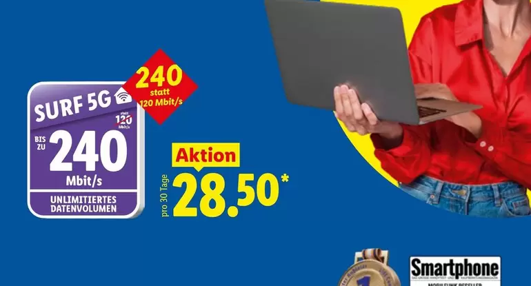 SURF 5G 240 Mbit/s