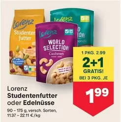 Studentenfutter oder Edelnüsse