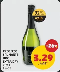 PROSECCO SPUMANTE DOC EXTRA DRY