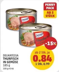 Thunfisch - THUNFISCH IN GEMÜSE
