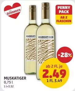 MUSKATIGER 0,75 l