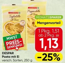 Pasta mit Ei