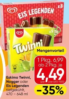 Eskimo Twinni, Nogger oder Eis Legenden