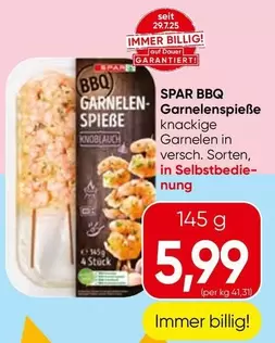 BBQ Garnelen-Spieße Knoblauch