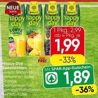 Orange - Happy Day Spezialitäten