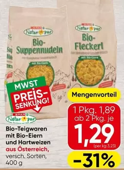 Bio - Suppennudeln, Fleckert