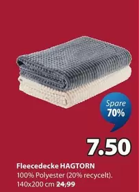 Fleece blanket HAGTORN