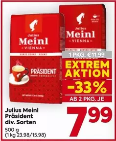 Präsident div. Sorten
