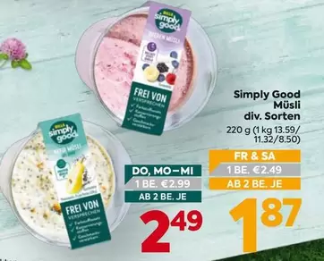 Simply Good Müsli