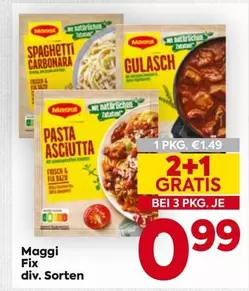Maggi Fix div. Sorten