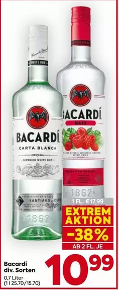 Bacardi - div. Sorten