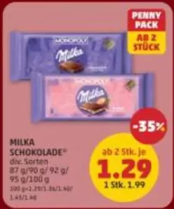Milka - SCHOKOLADE