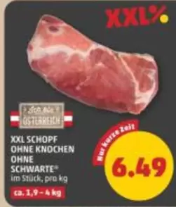 XXL SCHOPF OHNE KNCHEN OHNE SCHWARTE