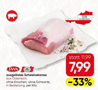 Ama - ausgelöstes Schweinskarree