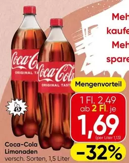 Coca Cola - Limonaden