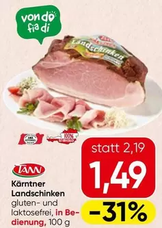 Ama - Kärntner Schinken gluten- und laktosefrei