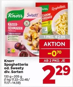 Kaiser Schmarrn od. Spaghetti